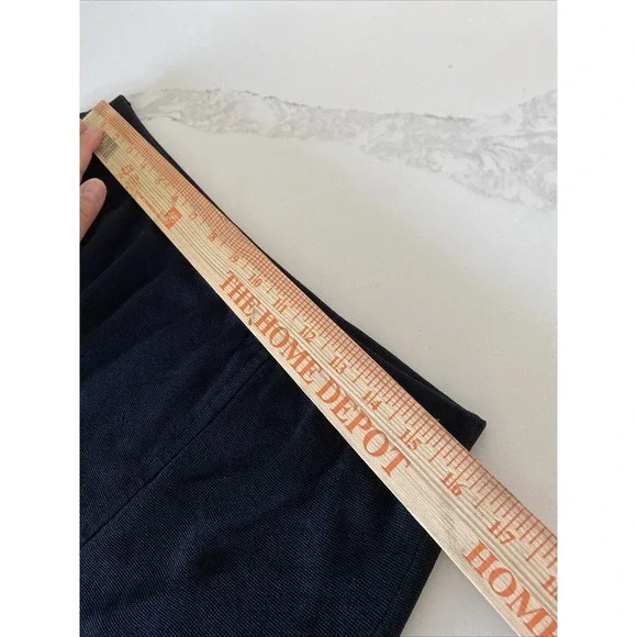 Exclusively Misook Skirt Black Pencil Straight Pull On Stretch Knitted Slit - Picture 3 of 6